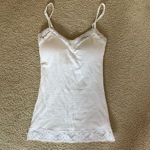 NWOT White, Lace top